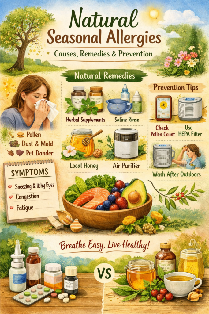 natural seasonal allergy relief