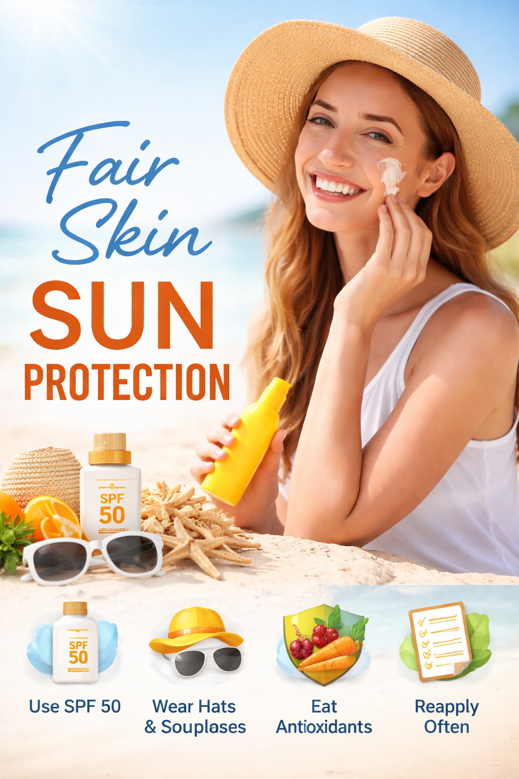 fair skin sun protection