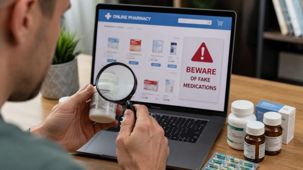 How to Spot Fake Medications Online
